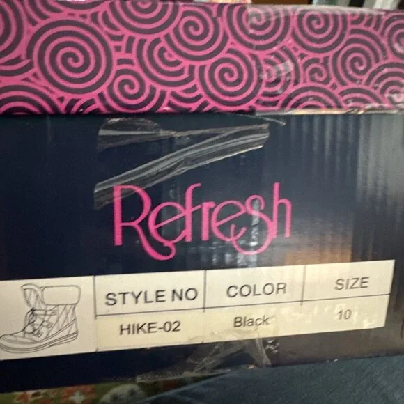 Refresh Womne's‎ Hike Faux Fur Fashion Boots - Grey, US 10 - Picture 6 of 6